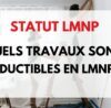 travaux déductibles LMNP