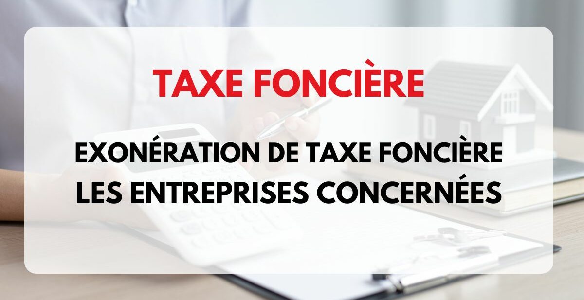 exonération de taxe foncière