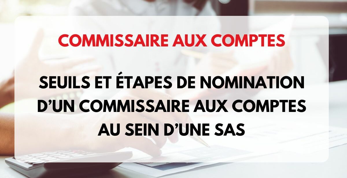 commissaire aux comptes SAS